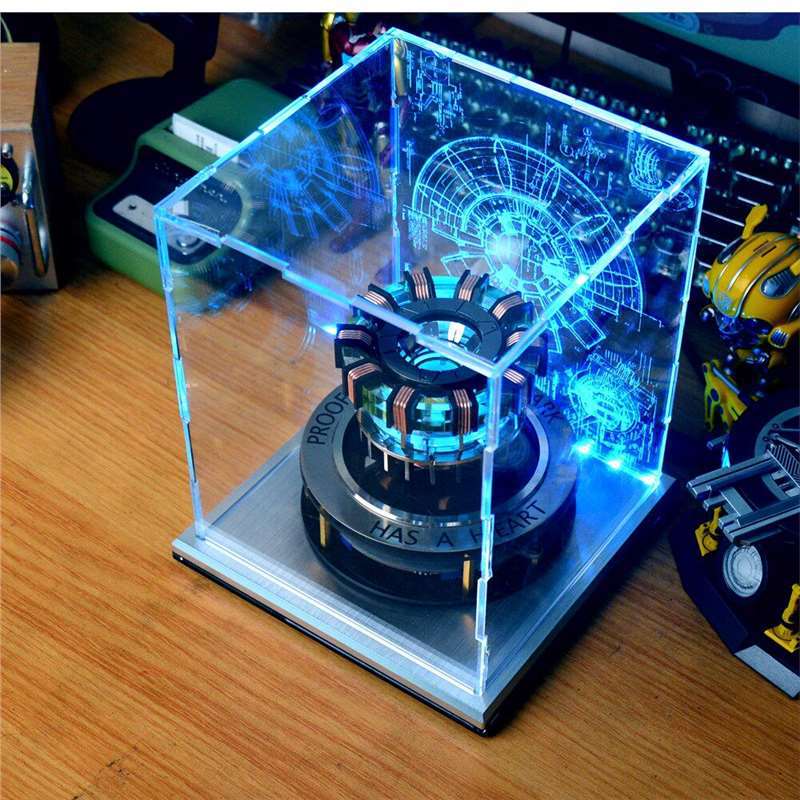 Reactor Magnetic Levitation Car Ornament Figurine Model E-sports Desk Decor Creative Gift for Boys Desktop Decoration 副图